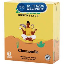 Zoetic Tea Bags Chamomile 80 pack -(Extended Dispatch)