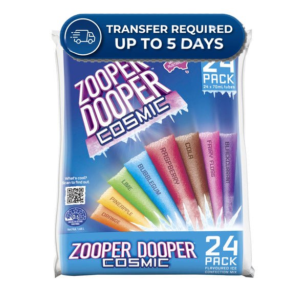 Zooper Dooper Cosmic 70ml x 24pk -(Extended Dispatch)